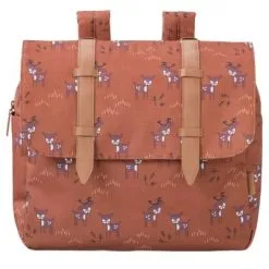 Fresk Cartable A4 Maternelle Faon Marron