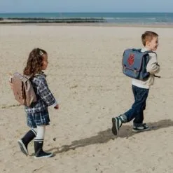 CARAMEL & CIE Cartable Maternelle Papillon Cuivré Copper -Sorties et bagagerie boutique cartable maternelle papillon cuivre copper 5