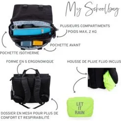 Childhome Cartable Primaire My School Bag Noir Et Doré 18 Childhome Cartable Primaire My School Bag Noir Et Doré -Sorties et bagagerie boutique cartable primaire my school bag noir et dore 8