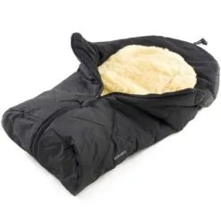 Kaiser Chancelière Little Sheepy Noir - Peau D'agneau Amovible (0-24 Mois)