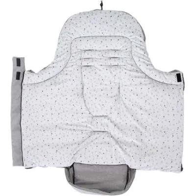 Domiva Chancelière Passe Sangle Poussette étoile Grise (6-36 Mois) 4 Domiva Chancelière Passe Sangle Poussette étoile Grise (6-36 Mois) – Image 2