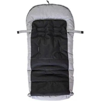 Domiva Chancelière Passe Sangle Poussette étoile Grise (6-36 Mois) 6 Domiva Chancelière Passe Sangle Poussette étoile Grise (6-36 Mois) – Image 4