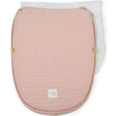 Walking Mum Chancelière Pour Nacelle & Siège Auto Gr 0 Hiver Vichy Rose (0-24 Mois) 5 Walking Mum Chancelière Pour Nacelle & Siège Auto Gr 0 Hiver Vichy Rose (0-24 Mois) – Image 3