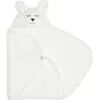 Jollein Couverture Nomade Bunny Neige (100 X 105 Cm) -Sorties et bagagerie boutique couverture nomade bunny neige 100 x 105 cm