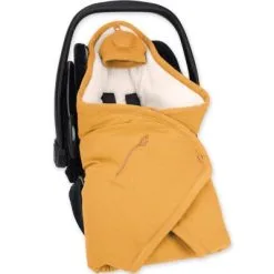 Bemini Couverture Nomade Chaude Biside Cadum Ocre Jaune (90 X 90 Cm) -Sorties et bagagerie boutique couverture nomade chaude biside cadum ocre jaune 90 x 90 cm 2