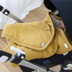 Bemini Couverture Nomade Chaude Biside Cadum Ocre Jaune (90 X 90 Cm) -Sorties et bagagerie boutique couverture nomade chaude biside cadum ocre jaune 90 x 90 cm 4