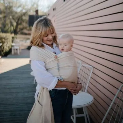 Mushie Echarpe De Portage Ivory 12 Mushie Echarpe De Portage Ivory – Image 10