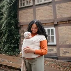 Mushie Echarpe De Portage Ivory 17 Mushie Echarpe De Portage Ivory -Sorties et bagagerie boutique echarpe de portage ivory 4