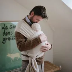 Mushie Echarpe De Portage Ivory 21 Mushie Echarpe De Portage Ivory -Sorties et bagagerie boutique echarpe de portage ivory 8