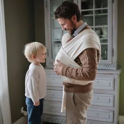 Mushie Echarpe De Portage Ivory 11 Mushie Echarpe De Portage Ivory – Image 9