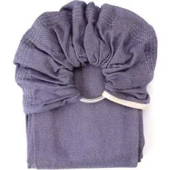 Néobulle Echarpe De Portage Sling Sans Noeud Tissé En Coton Bio Bleu Cobalt
