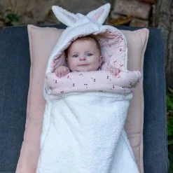 BB&CO Nid D'ange En Fourrure Blanche Cerise (0-6 Mois) 8 BB&CO Nid D'ange En Fourrure Blanche Cerise (0-6 Mois) -Sorties et bagagerie boutique nid d ange en fourrure blanche cerise 0 6 mois 3