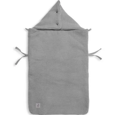 Jollein Nid D'ange Passe Sangle Basic Knit Stone Grey 3 Jollein Nid D'ange Passe Sangle Basic Knit Stone Grey