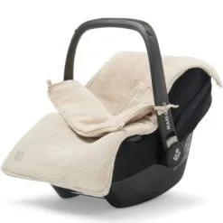 Jollein Nid D'ange Passe Sangle Basic Knit Stone Nougat -Sorties et bagagerie boutique nid d ange passe sangle basic knit stone nougat 5