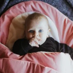 Baby Bites Nid D'ange Passe Sangle Flamant Rose (80 Cm) -Sorties et bagagerie boutique nid d ange passe sangle flamant rose 80 cm 6