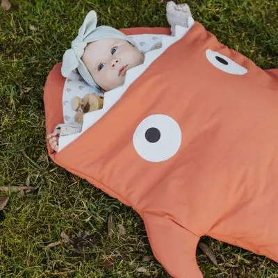 Baby Bites Nid D'ange Requin Terracotta (95 Cm) 6 Baby Bites Nid D'ange Requin Terracotta (95 Cm) – Image 4