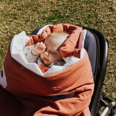 Baby Bites Nid D'ange Requin Terracotta (95 Cm) 7 Baby Bites Nid D'ange Requin Terracotta (95 Cm) – Image 5