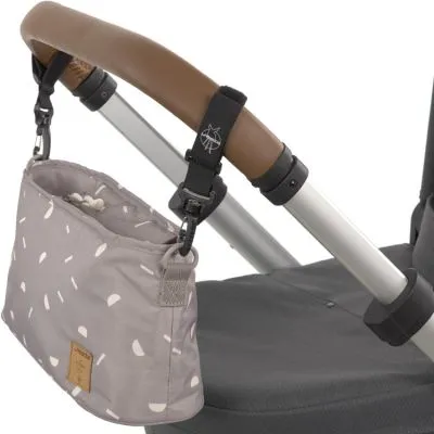 LÄSSIG Organiseur De Poussette Casual Blocks Taupe 4 LÄSSIG Organiseur De Poussette Casual Blocks Taupe – Image 2