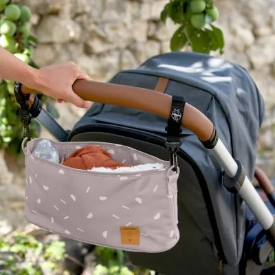 LÄSSIG Organiseur De Poussette Casual Blocks Taupe 8 LÄSSIG Organiseur De Poussette Casual Blocks Taupe – Image 6