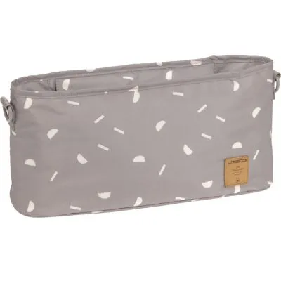 LÄSSIG Organiseur De Poussette Casual Blocks Taupe 3 LÄSSIG Organiseur De Poussette Casual Blocks Taupe