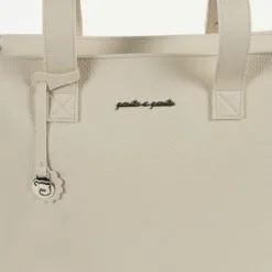 Pasito A Pasito Petit Sac à Langer à Anses Maria Beige Biscuit -Sorties et bagagerie boutique petit sac a langer a anses maria beige biscuit 3