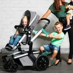 Sorties et bagagerie boutique -Sorties et bagagerie boutique poignee pour poussette loopie vert 2