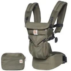 Ergobaby Porte Bébé 360 Cool Air Mesh Kaki (4 Positions)