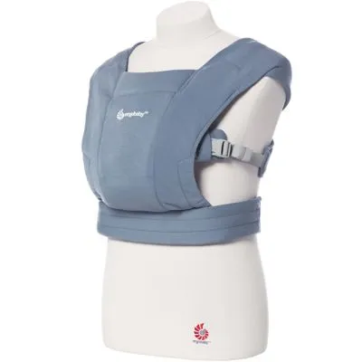 Ergobaby Porte Bébé Embrace Bleu Gris 4 Ergobaby Porte Bébé Embrace Bleu Gris – Image 2
