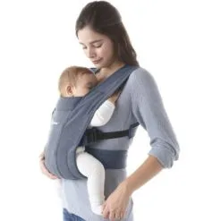 Ergobaby Porte Bébé Embrace Bleu Gris 16 Ergobaby Porte Bébé Embrace Bleu Gris -Sorties et bagagerie boutique porte bebe embrace bleu gris 6