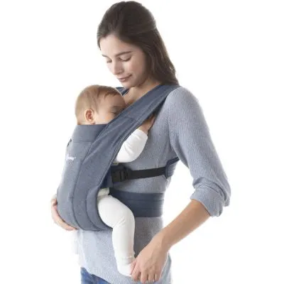 Ergobaby Porte Bébé Embrace Bleu Gris 8 Ergobaby Porte Bébé Embrace Bleu Gris – Image 6