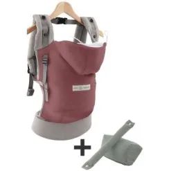 Je Porte Mon Bébé / Love Radius Porte Bébé HoodieCarrier Bois De Rose + Booster Réhausseur Et Cale-tête