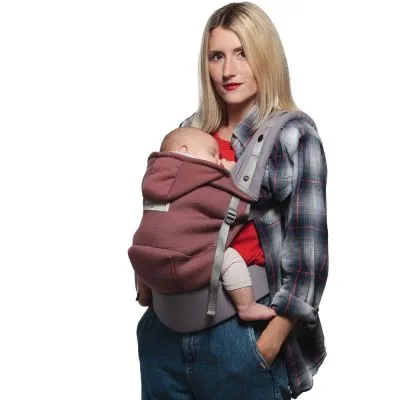 Je Porte Mon Bébé / Love Radius Porte Bébé HoodieCarrier Bois De Rose + Booster Réhausseur Et Cale-tête 6 Je Porte Mon Bébé / Love Radius Porte Bébé HoodieCarrier Bois De Rose + Booster Réhausseur Et Cale-tête – Image 4