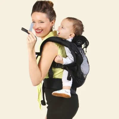 Je Porte Mon Bébé / Love Radius Porte Bébé PhysioCarrier En Coton Noir Et Anthracite 13 Je Porte Mon Bébé / Love Radius Porte Bébé PhysioCarrier En Coton Noir Et Anthracite – Image 11