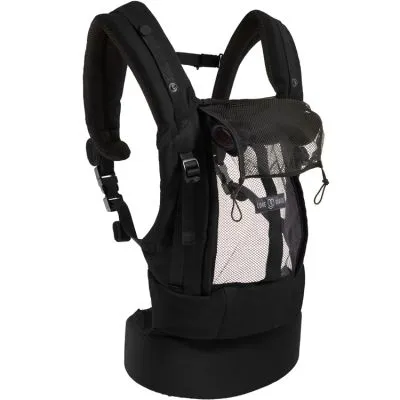 Je Porte Mon Bébé / Love Radius Porte Bébé PhysioCarrier En Coton Noir Et Anthracite 4 Je Porte Mon Bébé / Love Radius Porte Bébé PhysioCarrier En Coton Noir Et Anthracite – Image 2