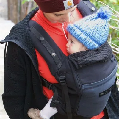 Je Porte Mon Bébé / Love Radius Porte Bébé PhysioCarrier En Coton Noir Et Anthracite 8 Je Porte Mon Bébé / Love Radius Porte Bébé PhysioCarrier En Coton Noir Et Anthracite – Image 6