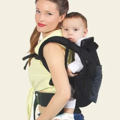 Je Porte Mon Bébé / Love Radius Porte Bébé PhysioCarrier En Coton Noir Et Anthracite 11 Je Porte Mon Bébé / Love Radius Porte Bébé PhysioCarrier En Coton Noir Et Anthracite – Image 9