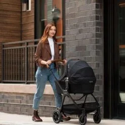 Nuna Poussette Triv Next Caviar Noir -Sorties et bagagerie boutique poussette triv next caviar noir 14