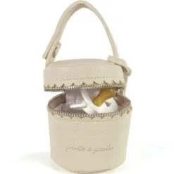 Pasito A Pasito Range Sucette Biscuit Beige -Sorties et bagagerie boutique range sucette biscuit beige 4