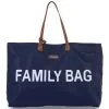 Childhome Sac à Anses Family Bag Bleu Marine -Sorties et bagagerie boutique sac a anses family bag bleu marine
