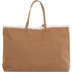 Childhome Sac à Anses Family Bag Effet Suédine -Sorties et bagagerie boutique sac a anses family bag effet suedine 3