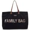 Childhome Sac à Anses Family Bag Noir -Sorties et bagagerie boutique sac a anses family bag noir
