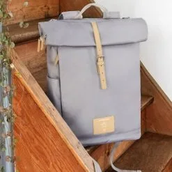 LÄSSIG Sac à Dos à Langer En Polyester Recyclé Gris Rolltop Green Label 25 LÄSSIG Sac à Dos à Langer En Polyester Recyclé Gris Rolltop Green Label -Sorties et bagagerie boutique sac a dos a langer en polyester recycle gris rolltop green label 11