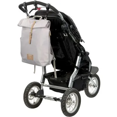 LÄSSIG Sac à Dos à Langer En Polyester Recyclé Gris Rolltop Green Label 10 LÄSSIG Sac à Dos à Langer En Polyester Recyclé Gris Rolltop Green Label – Image 8