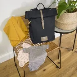 LÄSSIG Sac à Dos à Langer En Polyester Recyclé Rolltop Bleu Nuit 32 LÄSSIG Sac à Dos à Langer En Polyester Recyclé Rolltop Bleu Nuit -Sorties et bagagerie boutique sac a dos a langer en polyester recycle rolltop bleu nuit 12