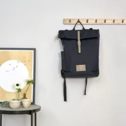 LÄSSIG Sac à Dos à Langer En Polyester Recyclé Rolltop Bleu Nuit 33 LÄSSIG Sac à Dos à Langer En Polyester Recyclé Rolltop Bleu Nuit -Sorties et bagagerie boutique sac a dos a langer en polyester recycle rolltop bleu nuit 13