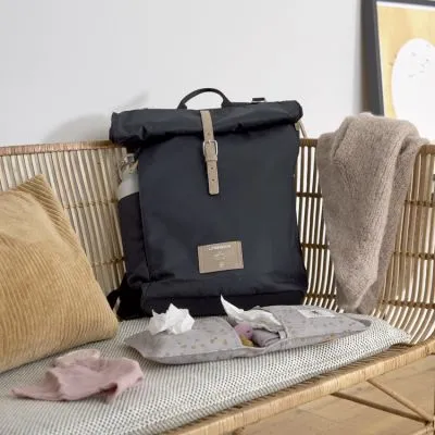 LÄSSIG Sac à Dos à Langer En Polyester Recyclé Rolltop Bleu Nuit 17 LÄSSIG Sac à Dos à Langer En Polyester Recyclé Rolltop Bleu Nuit – Image 15