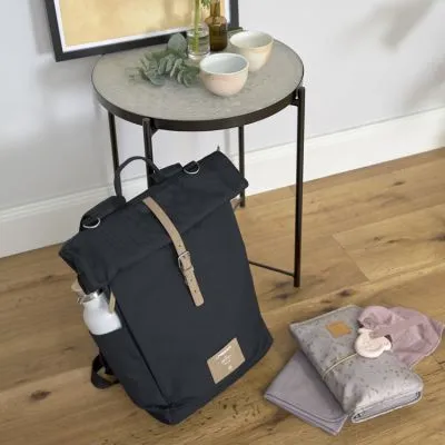 LÄSSIG Sac à Dos à Langer En Polyester Recyclé Rolltop Bleu Nuit 18 LÄSSIG Sac à Dos à Langer En Polyester Recyclé Rolltop Bleu Nuit – Image 16