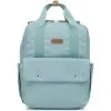 BABYMEL Sac à Dos à Langer Georgi Eco Bleu Aqua -Sorties et bagagerie boutique sac a dos a langer georgi eco bleu aqua