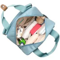 BABYMEL Sac à Dos à Langer Georgi Eco Bleu Aqua -Sorties et bagagerie boutique sac a dos a langer georgi eco bleu aqua 2