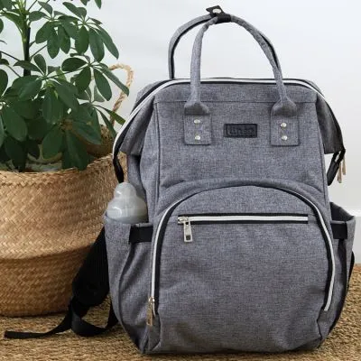 Tinéo Sac à Dos à Langer Gris 13 Tinéo Sac à Dos à Langer Gris – Image 11